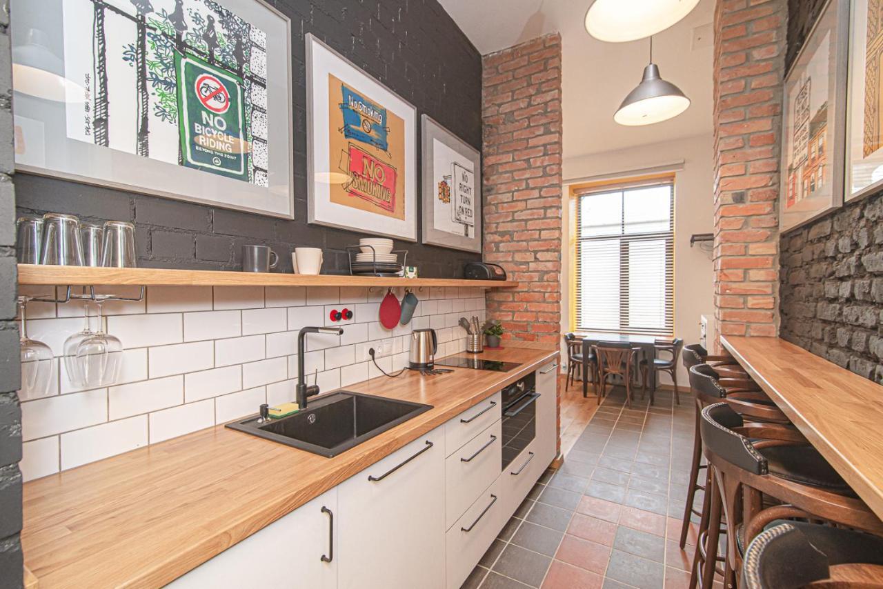 Modern Vilnius Old Town Apartment With Free Parking المظهر الخارجي الصورة